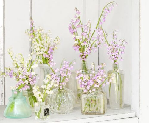 Floral Perfume Bottles
