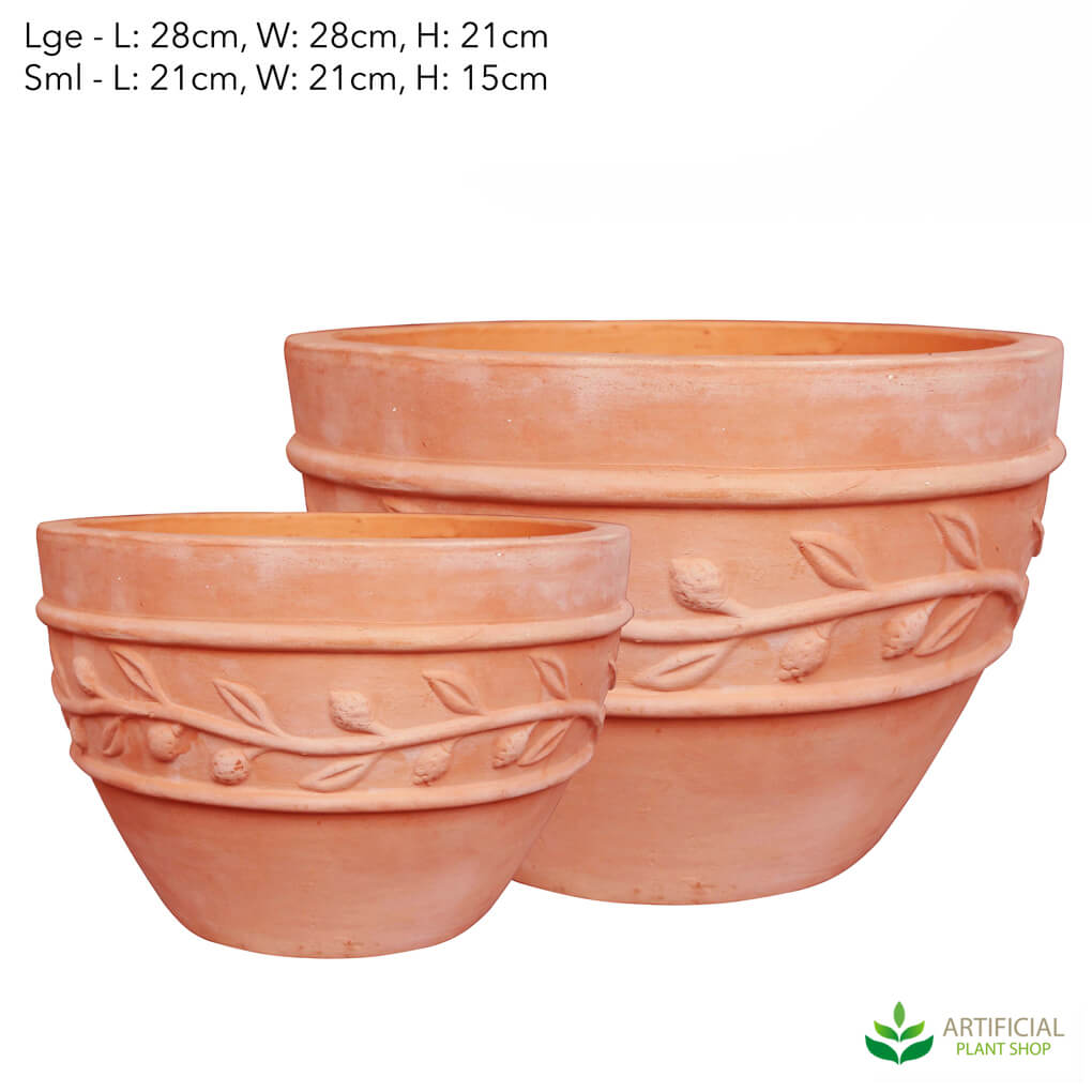 terracotta pots