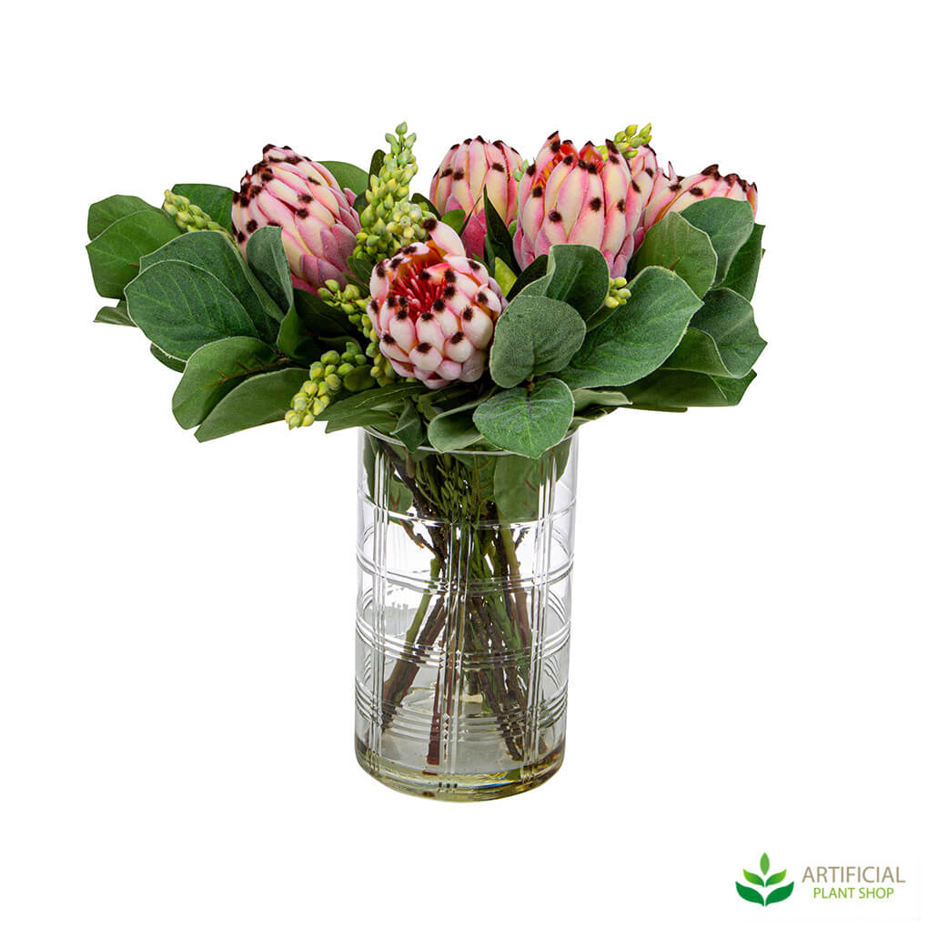 Pink Protea Flower Arrangement